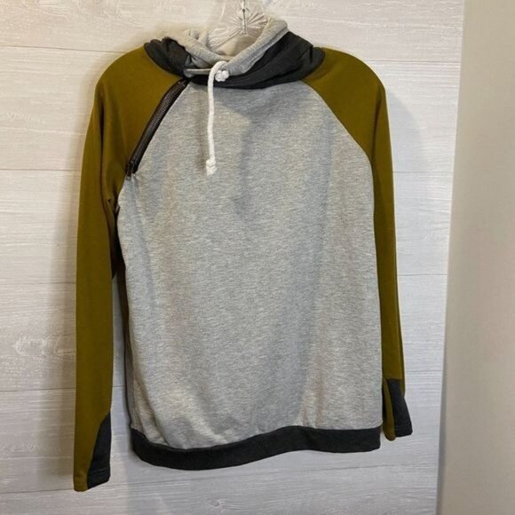 Boutique Only Women's Active Zip up Long Sleeve Hoodie Raglan Jacket - Picture 3 of 6